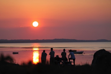 LYSTRUP STRAND - SOLNEDGANG